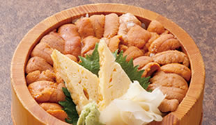 うにたっぷり丼