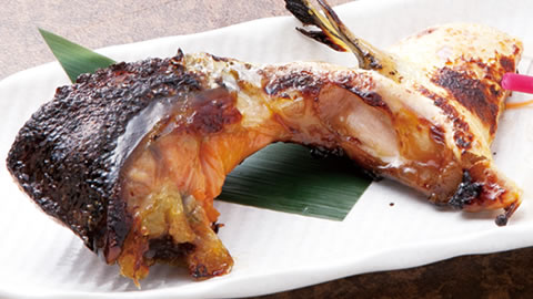 鮭のかま西京焼き