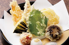 野菜天盛合せ