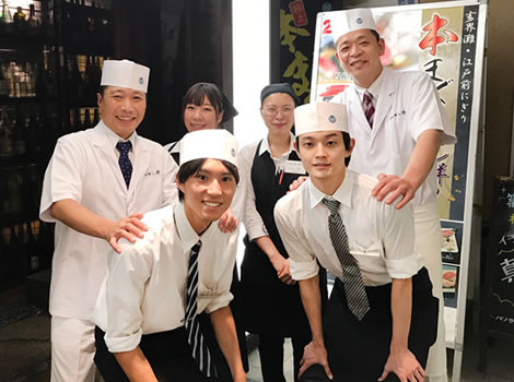 寿司職人・和食板前さん大募集